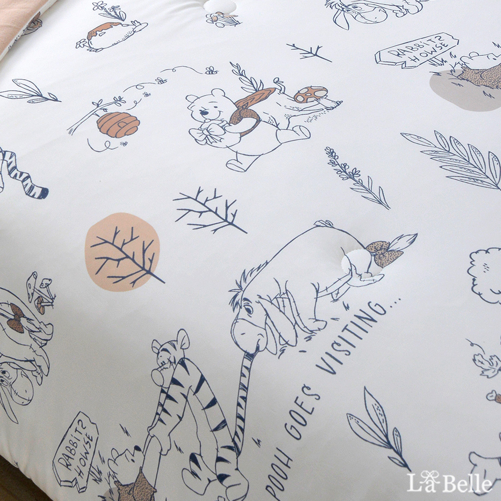 義大利La Belle《Disney-楓糖維尼》活性益生菌抗敏365天兒童懶懶被--100*120cm