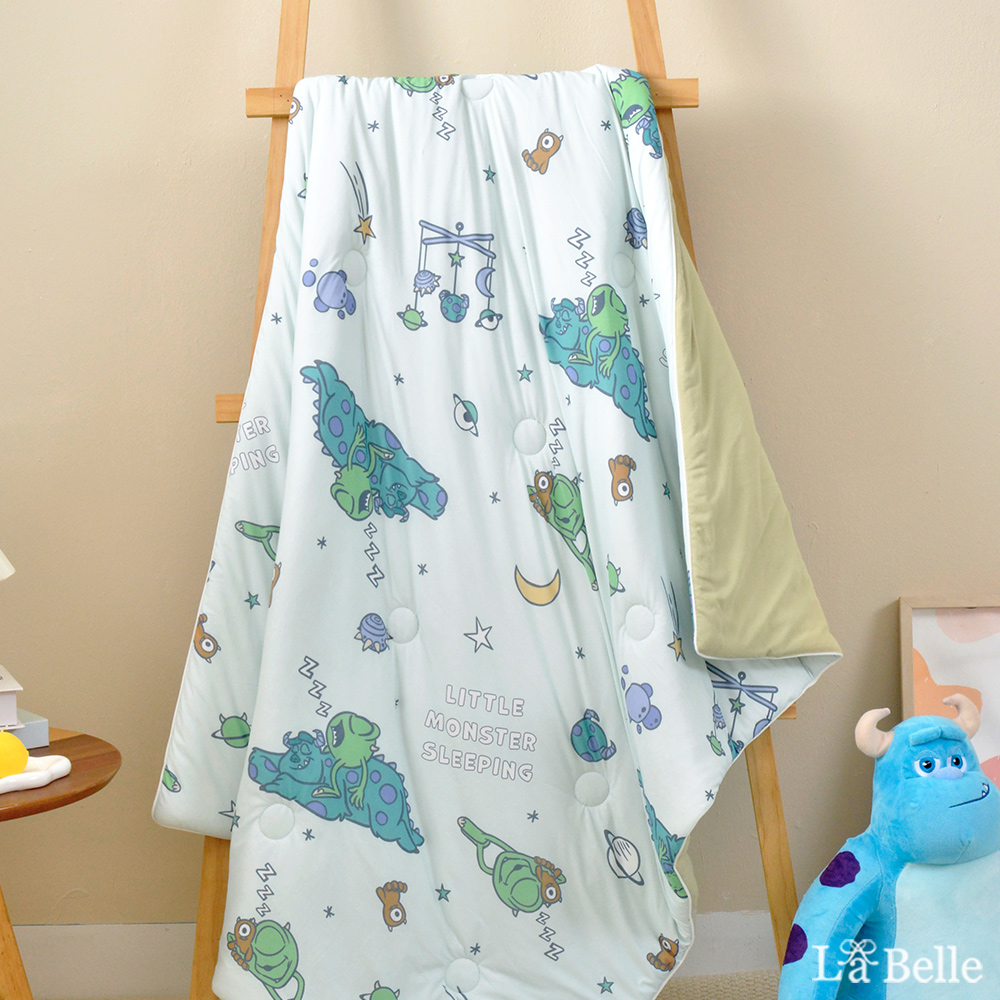 義大利La Belle《Disney-怪獸檸檬塔》活性益生菌抗敏365天兒童懶懶被--100*120cm