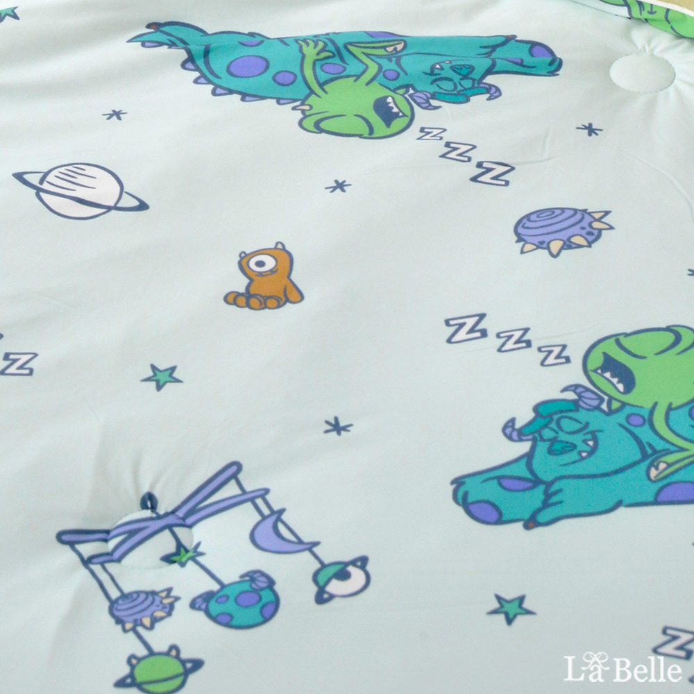 義大利La Belle《Disney-怪獸檸檬塔》活性益生菌抗敏365天兒童懶懶被--100*120cm