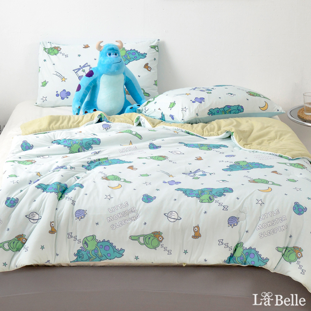 義大利La Belle《Disney-怪獸檸檬塔》活性益生菌抗敏365天懶懶被--180*200cm