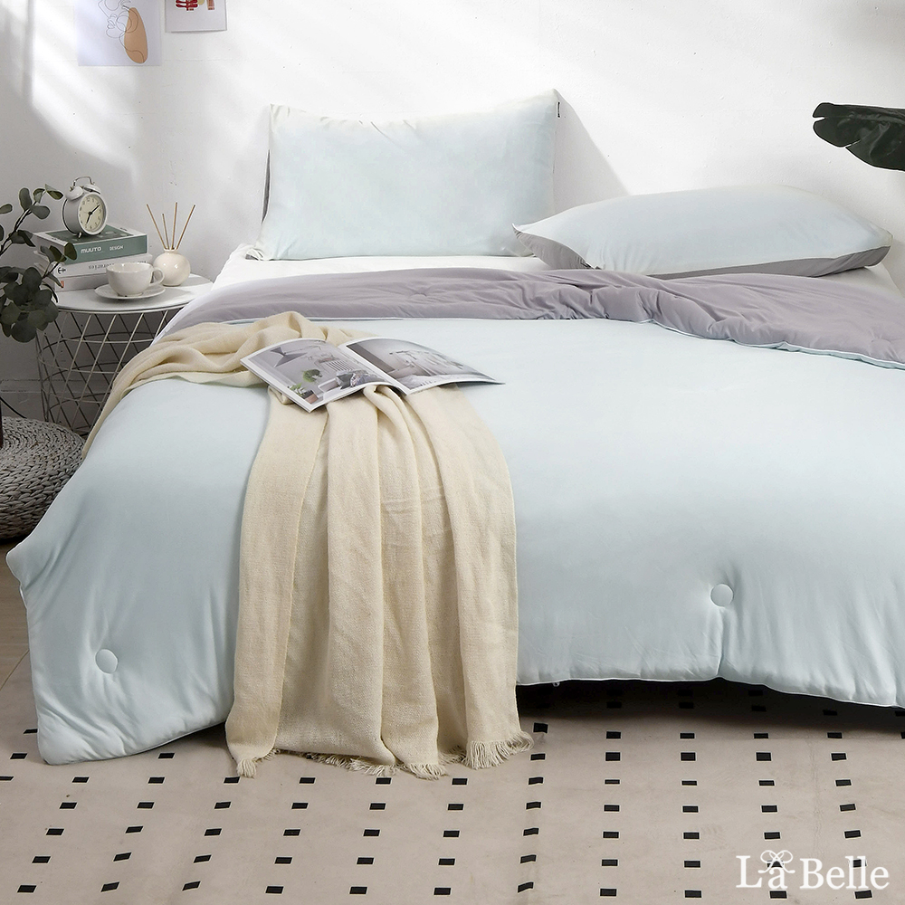(網路獨家)義大利La Belle《瑞士HeiQ控溫益生菌可水洗涼暖天天抱被》--雙人